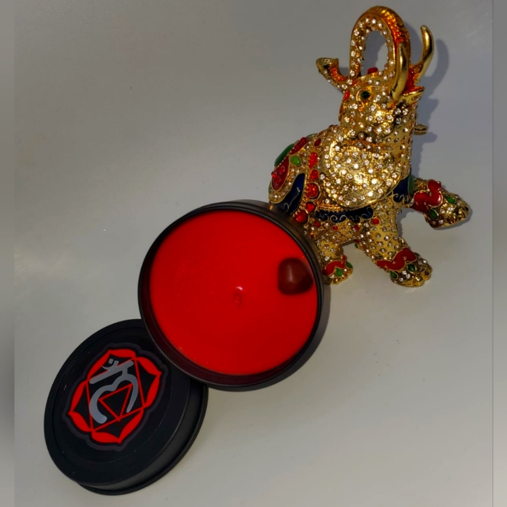 Root Chakra Manifestation Candle